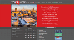 Desktop Screenshot of godowntownraleigh.com